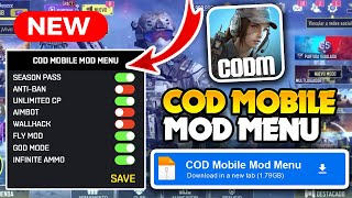 ✅ COD MOBILE MOD MENU 2025 🔴 Aimbot, Wallhack &amp; Unlimited CP | Working CODM HACK/MOD (Android/iOS)