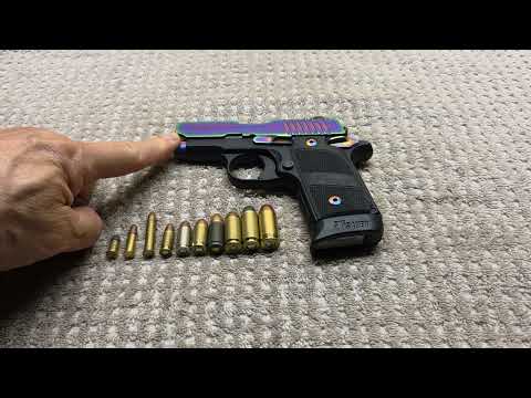 권총 리뷰 : 삐까번쩍한 Sig Sauer P238 380 ACP 싱글 액션 권총을 소개합니다.