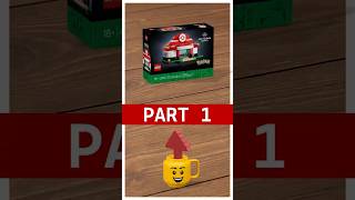 Lego Mini Pokemon Center (40911) Part 1 #Lego #Build #Shorts #Pokemon #Center