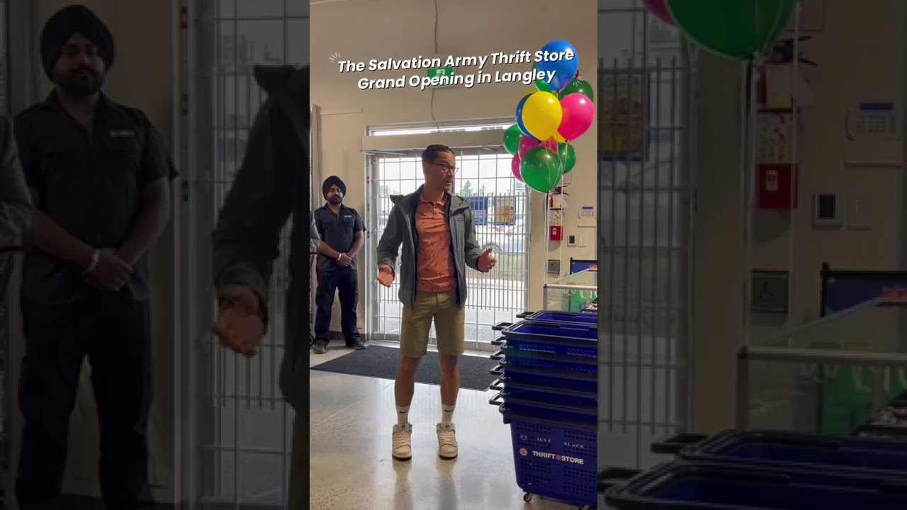 Langley Salvation Army Thrift Store Grand Opening