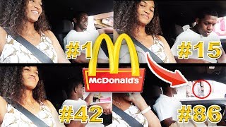Driving Through The SAME McDonald's Drive Thru 100 Times...