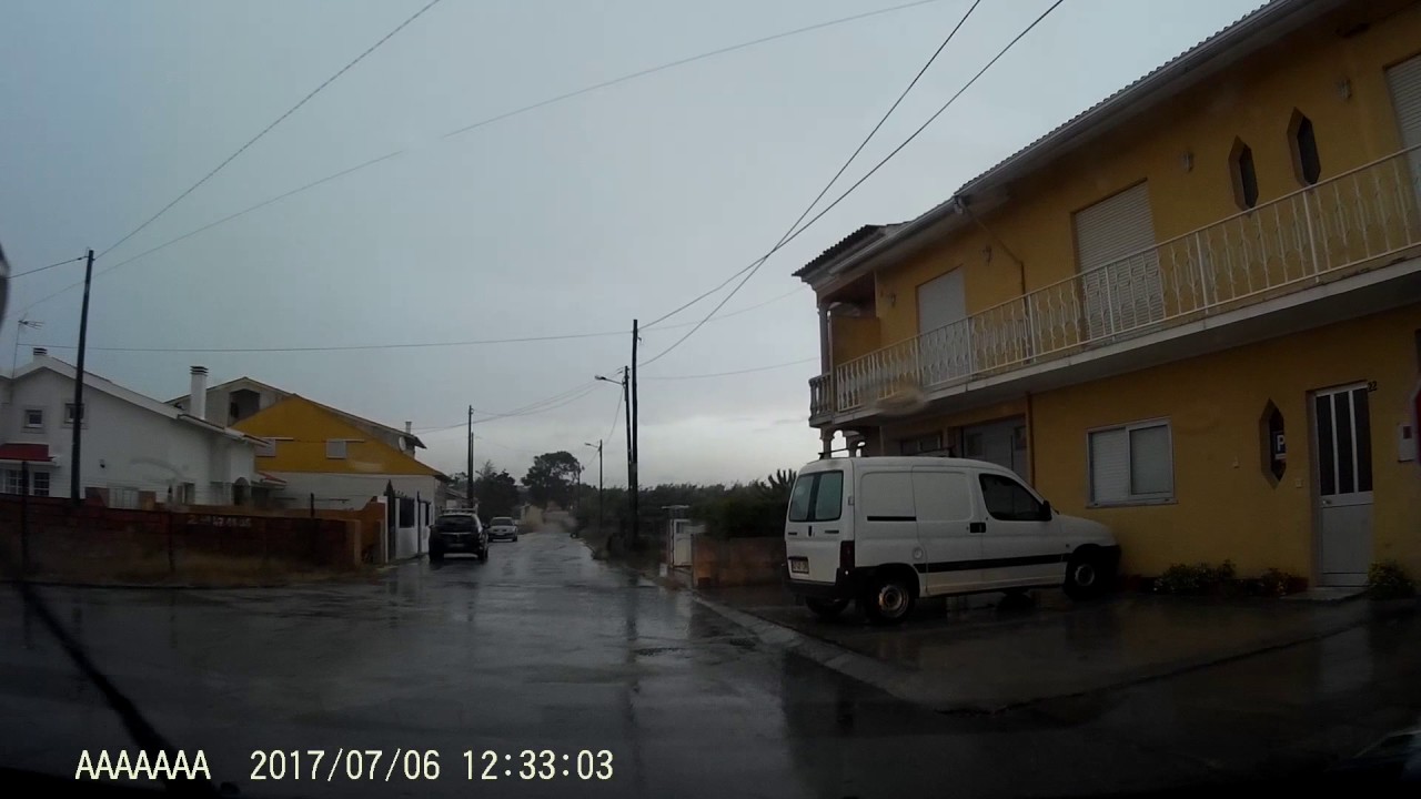 When it rains in Praia de Mira, Dashcam - When it rains in Praia de Mira, Dashcam