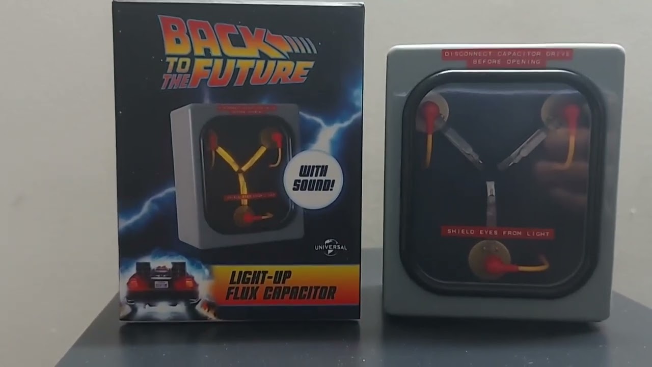 Back to the Future: Light-Up Flux Capacitor RP Minis - BTTF 1:5 Prop Replica Miniature Running Press