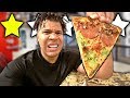 Eating At The WORST Reviewed PIZZA Restaurant In My City (1 STAR)