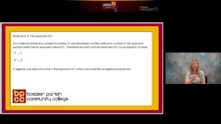 Module 21 3 The Exponent of 1