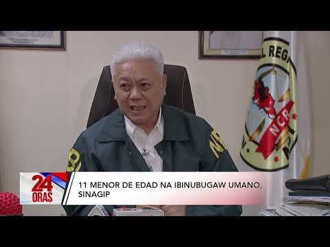 11 menor de edad na ibinubugaw umano, sinagip | 24 Oras