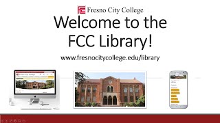 Welcome to the FCC Library - Fall 2020