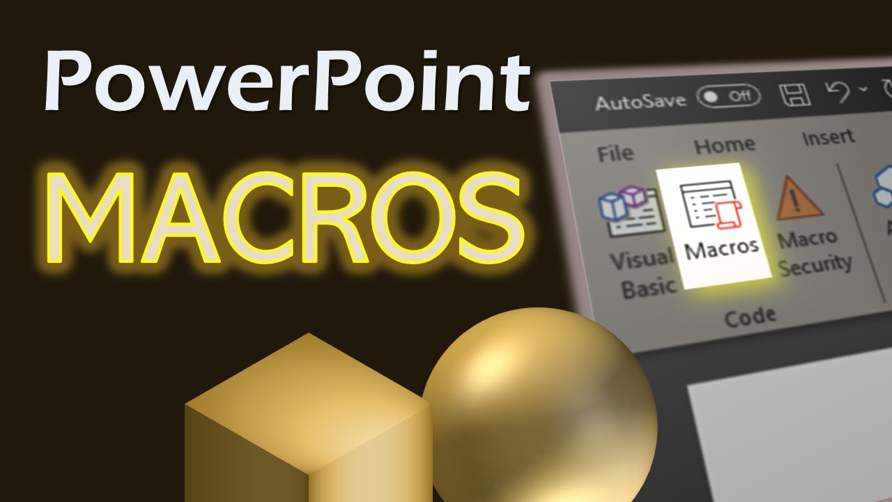 How To Use Powerpoint Macros - Powerpoint Tools