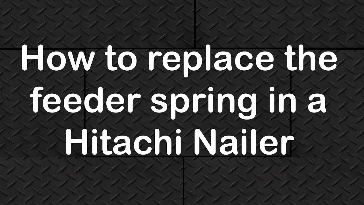 Feeder Shaft Pin and Rubber Washer O-Ring for Aftermarket Hitachi NV45AB2 Feeder Spring Feeder Pawl CoFast Feeder Set 