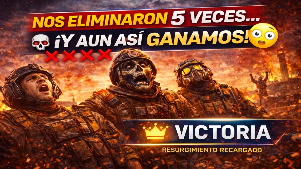 La remontada MÁS IMPOSIBLE de Warzone 🤯 (5 wipes y victoria)