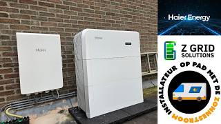 Haier Smart Cube Thuisbatterij 5Kw Omvormer En 16Kwh Opslag En Gateway Voor Off-Grid Monteren
