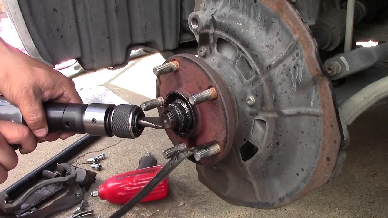 2010 Toyota Camry - Wheel Bearing Replacement - YouTube