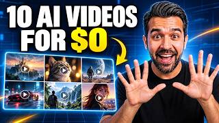 I Made 10 AI Videos for $0 – Free AI Video Generator