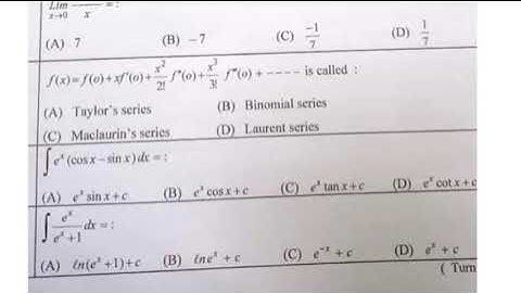 12th class Math lahore Board Mcqs (group 2) 2023