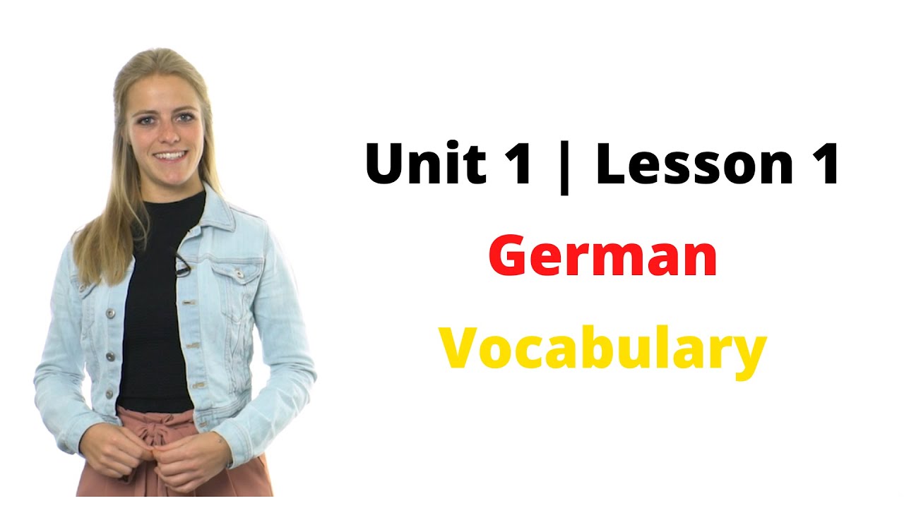 Uncle Polo Free German Course for beginners | Unit 1 | Lesson 1 | German Vocabulary