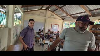 Campo Alegre and Tierra Roja del Tena, in the province of Napo, have 100 small schools. We're mak...