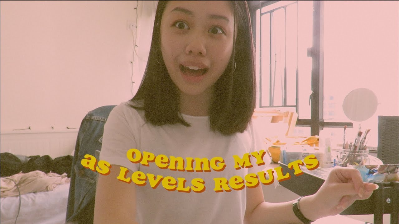 REACTING TO MY AS LEVEL RESULTS 2017 - YouTube