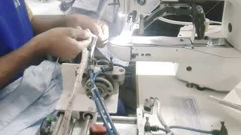 Tack up device for Bartack Drag cord.