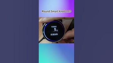 LCD Touch Screen，Rotary Switch，smart watches，Round OLED with Knob，smartknob，Knob HMI，OLED Knob