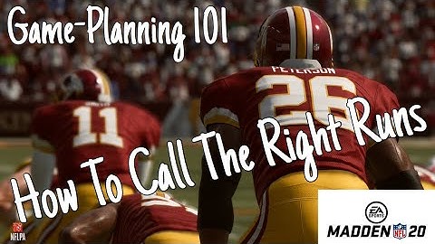 How To Choose The Right Run Plays In Madden 20 (My Rushing Gameplan)