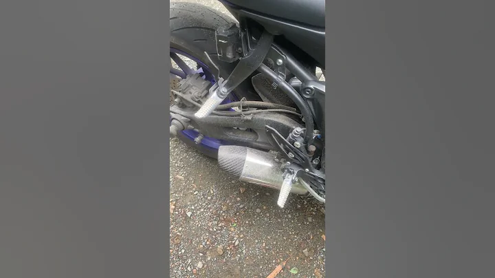 R7 2023 yoshimura aftermarket exhaust