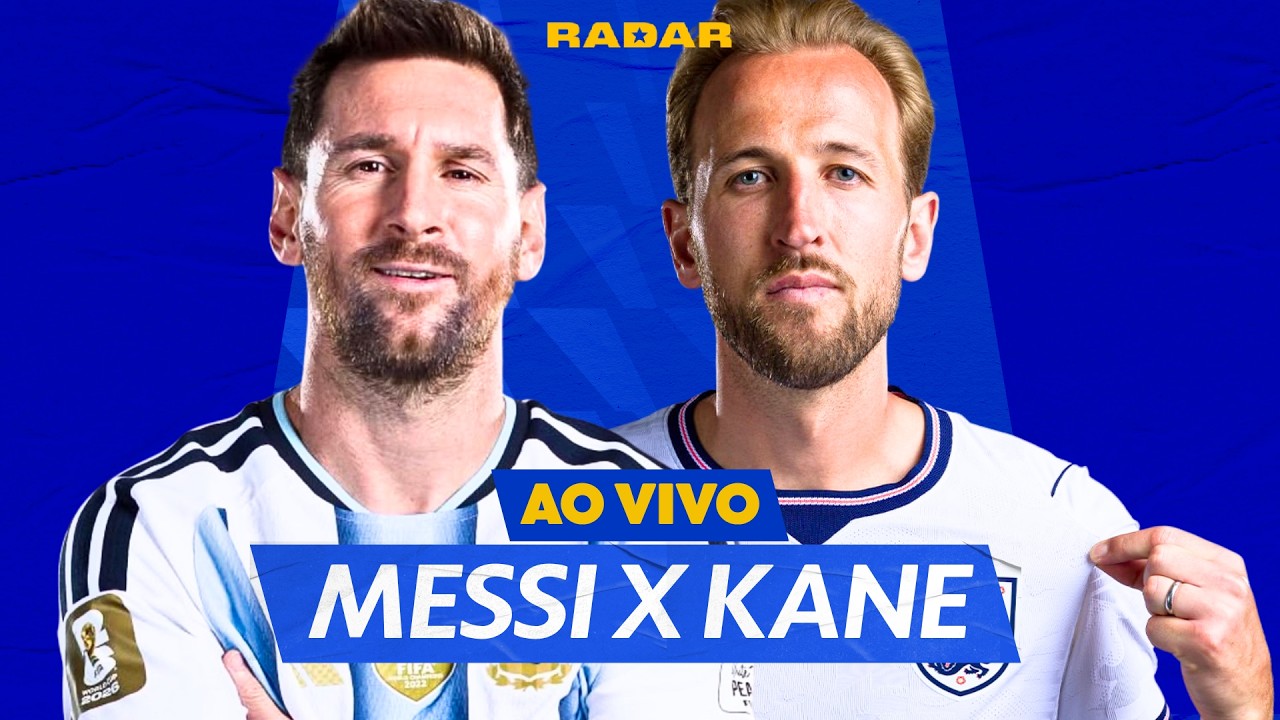 ARGENTINA X INGLATERRA: MESSI OU KANE NA COPA? NOSSO TIME DEBATE! | Radar | ge tv