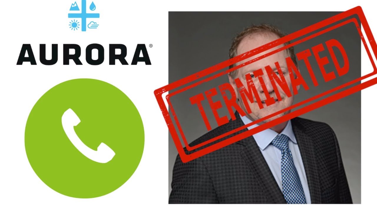 Aurora CEO Terry booth retirement conference call