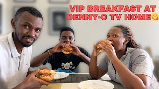 Amazing this how @dennycvlogs Welcomed us in Nairobi 🍕😄(Jamaican couple in Africa)
