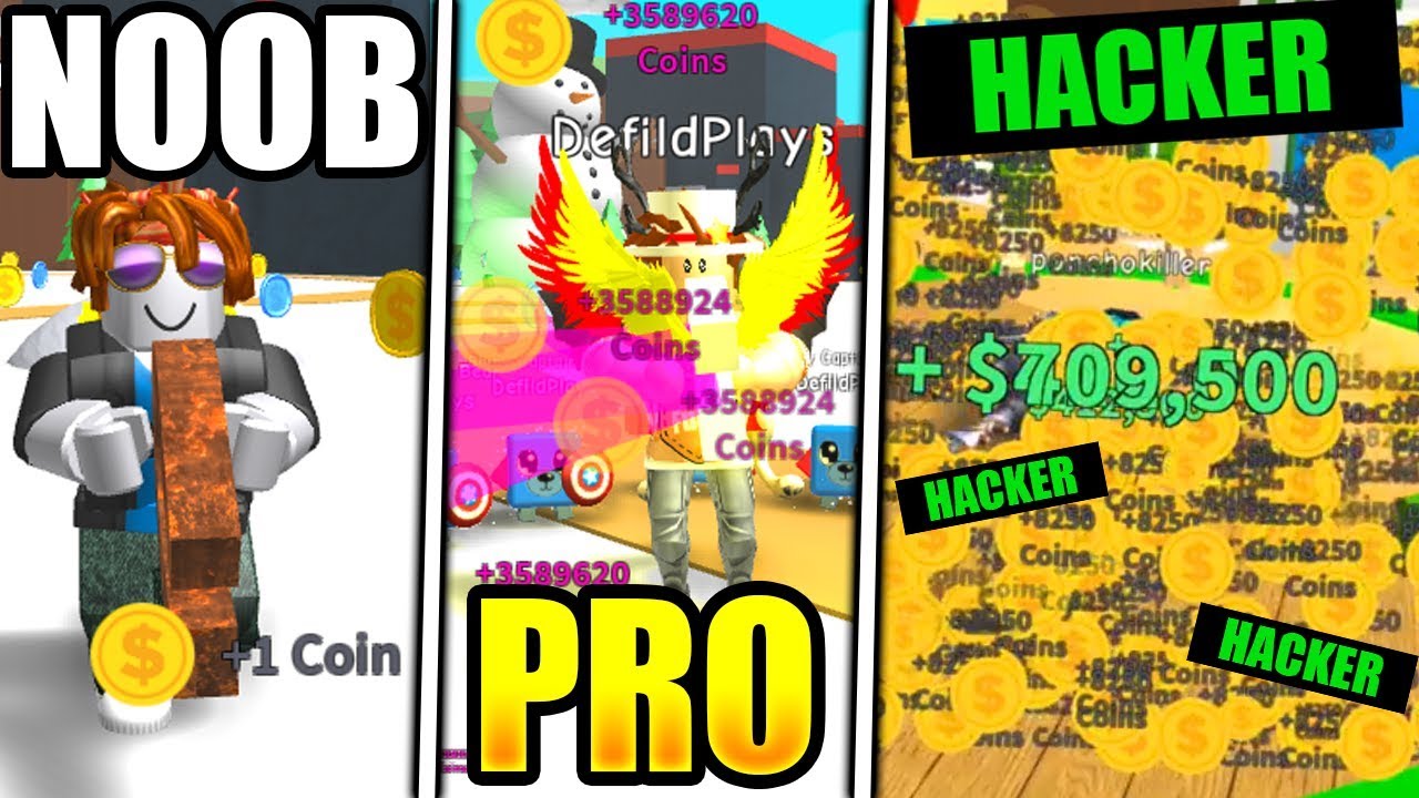 Roblox Noob Vs Pro Vs Money Hacker In Magnet Simulator Youtube - roblox magnet simulator seniac