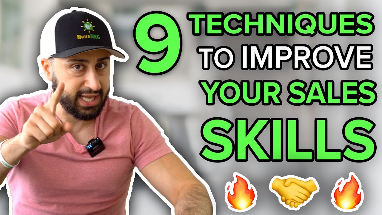 9 Techniques to Improve Your Sales Skills - YouTube