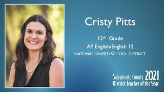 Natomas USD: District Teacher of the Year 2021 – Cristy Pitts