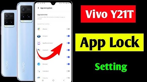 Vivo y21t app lock setting /vivo y21t me app lock kaise kare | how to set app lock in Vivo y21t 2022