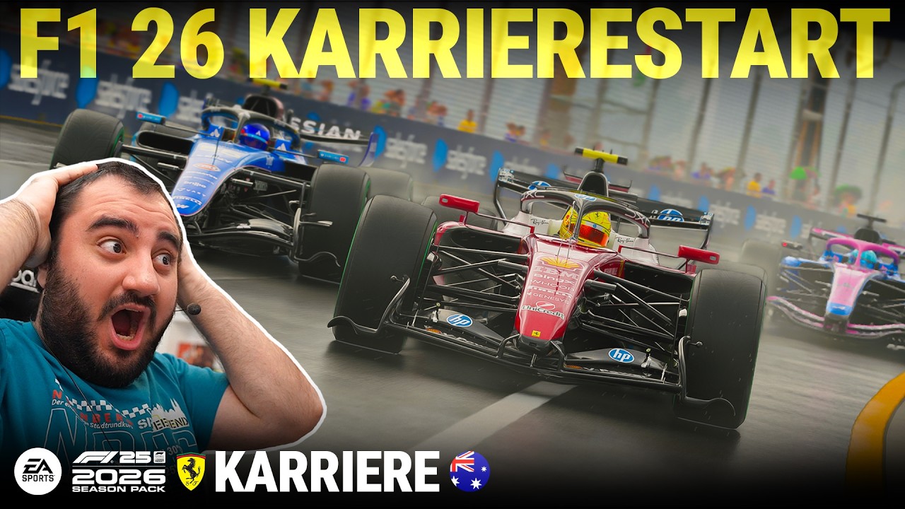 Chaotisches 1. Rennen 🙈 F1 26 Karriere #1 🇦🇺