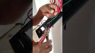 new# 6 model# plate# connection #switch #socket#viral