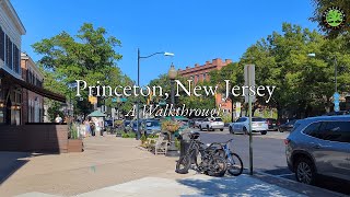 Walking Through Princeton, New Jersey [4K]