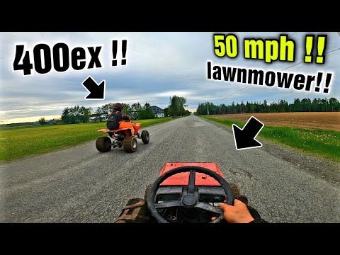 FAST MOWER BUILD PART #1