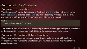 Proper Way to Use the do! Keyword to Await a Task 