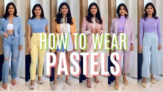 How to Wear Pastels | Spring - Summer Trend Guide 2022 | 8 Easy Pastel Outfit Ideas