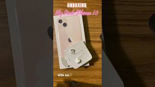 Unboxing my new pink iPhone 13?her name is Barbie unboxing iphone youtubeshorts barbiegirl