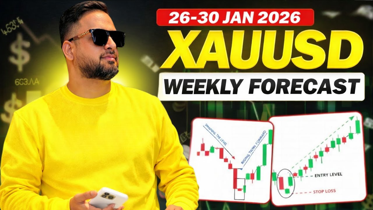 GOLD Weekly Forecast (26–30 Jan 2026) | XAUUSD Outlook & Key Levels | EFMS TRADE | Gaza Peace Plan