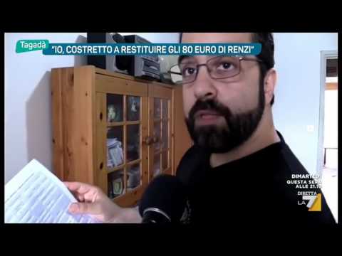 'Io costretto a restituire gli 80 euro di Renzi'