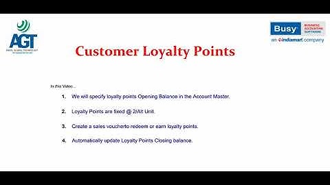 Customer Loyalty Points Based on Alternate Unit.
