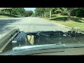 Topless Driving in my 1964 Cadillac “Dino”