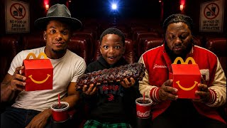 Sneaking Food Into The Movie Theater!