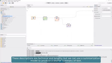 Generative AI Summarization with Altair AI Studio