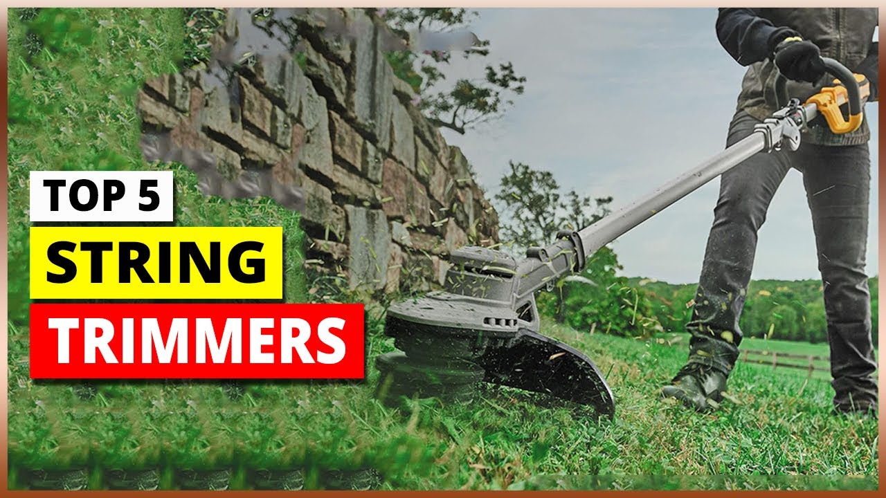 Top 5 Best String Trimmers in 2024 - YouTube