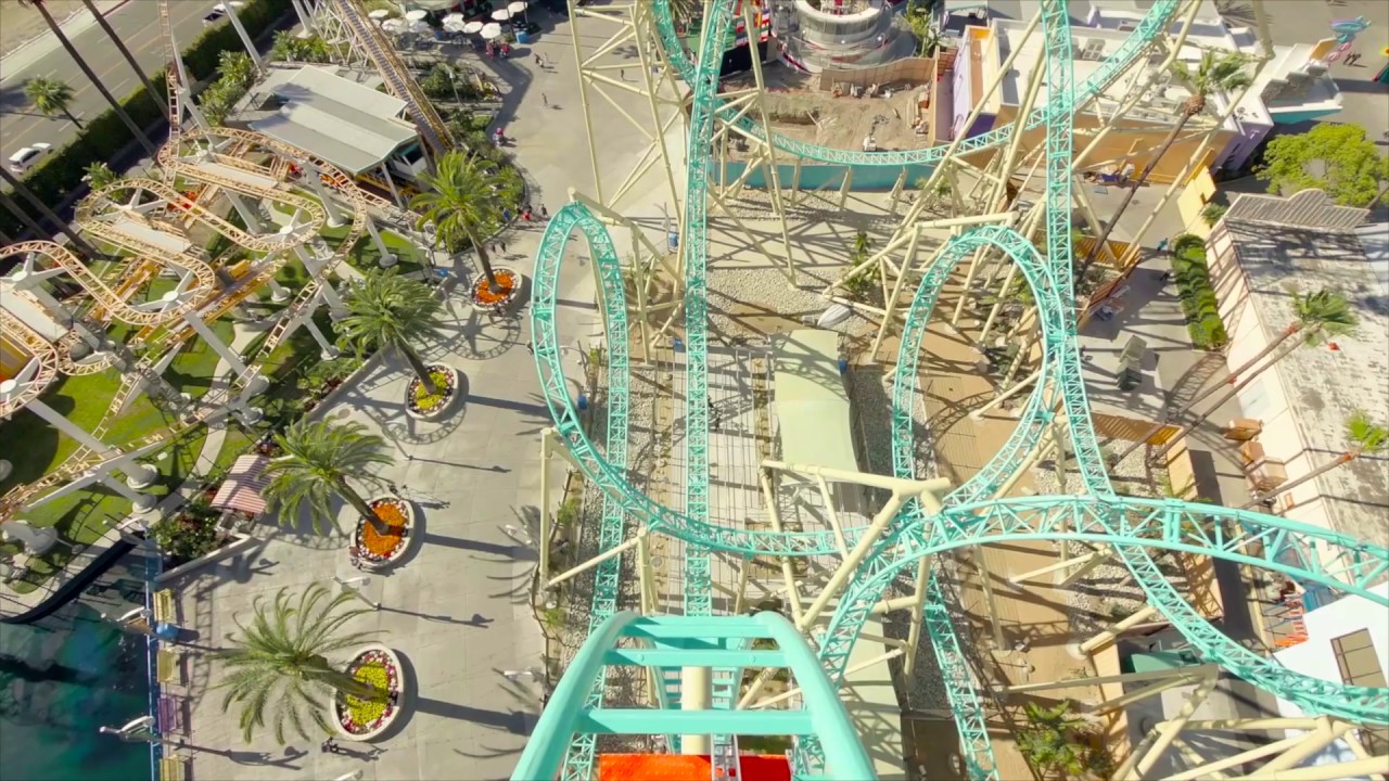 Knott's Berry Farm Hang Coaster Time Day Time POV YouTube