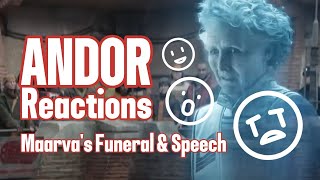 ANDOR Reactions - Maarva's Funeral & Speech - 1x12