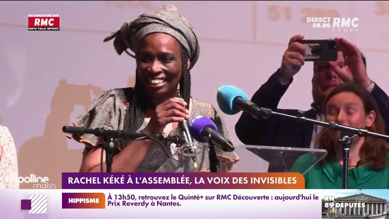 Qui est Rachel Kéké, l'ancienne femme de chambre élue députée dans le Val-de-Marne ?