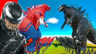 Venom Reacts To Spider Zilla vs Venom Zilla